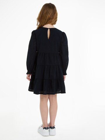 TOMMY HILFIGER Dress 'Essential Broderie Anglaise' in Blue