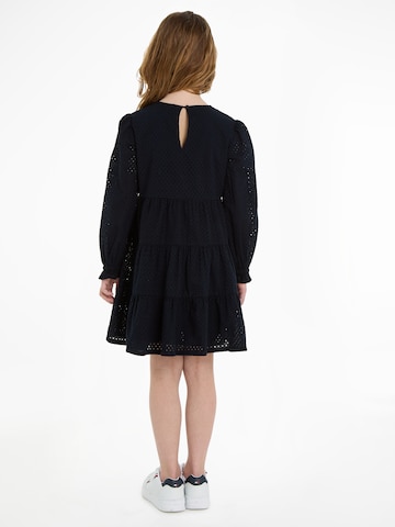 TOMMY HILFIGER Dress 'Essential Broderie Anglaise' in Blue