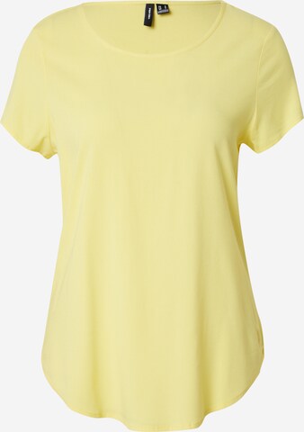 VERO MODA T-shirt 'BELLA' i gul: framsida