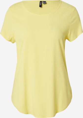 T-shirt 'BELLA' VERO MODA en jaune : devant