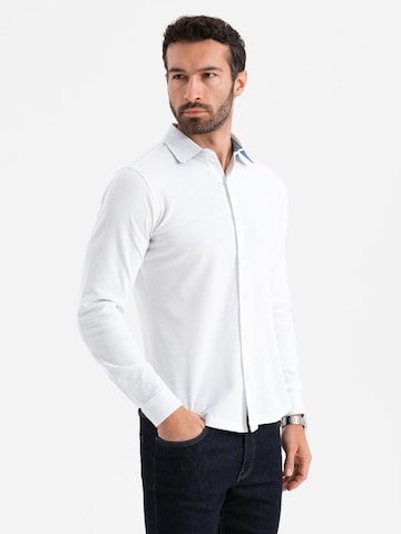 Chemise Ombre en blanc