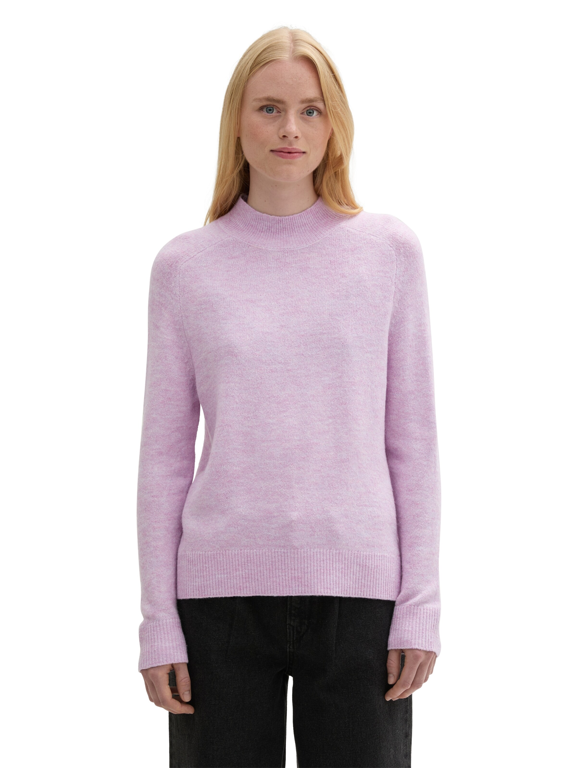 TOM TAILOR DENIM Sweater in Purple