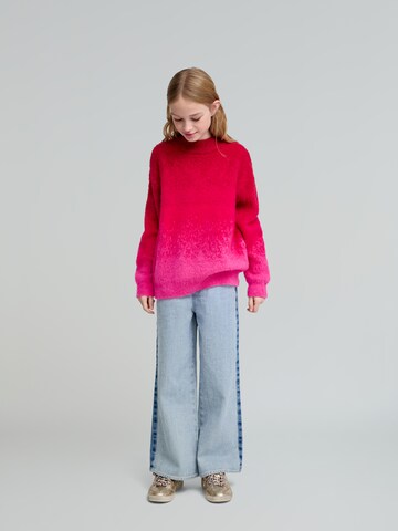 Scalpers Pullover in Pink: Vorderseite