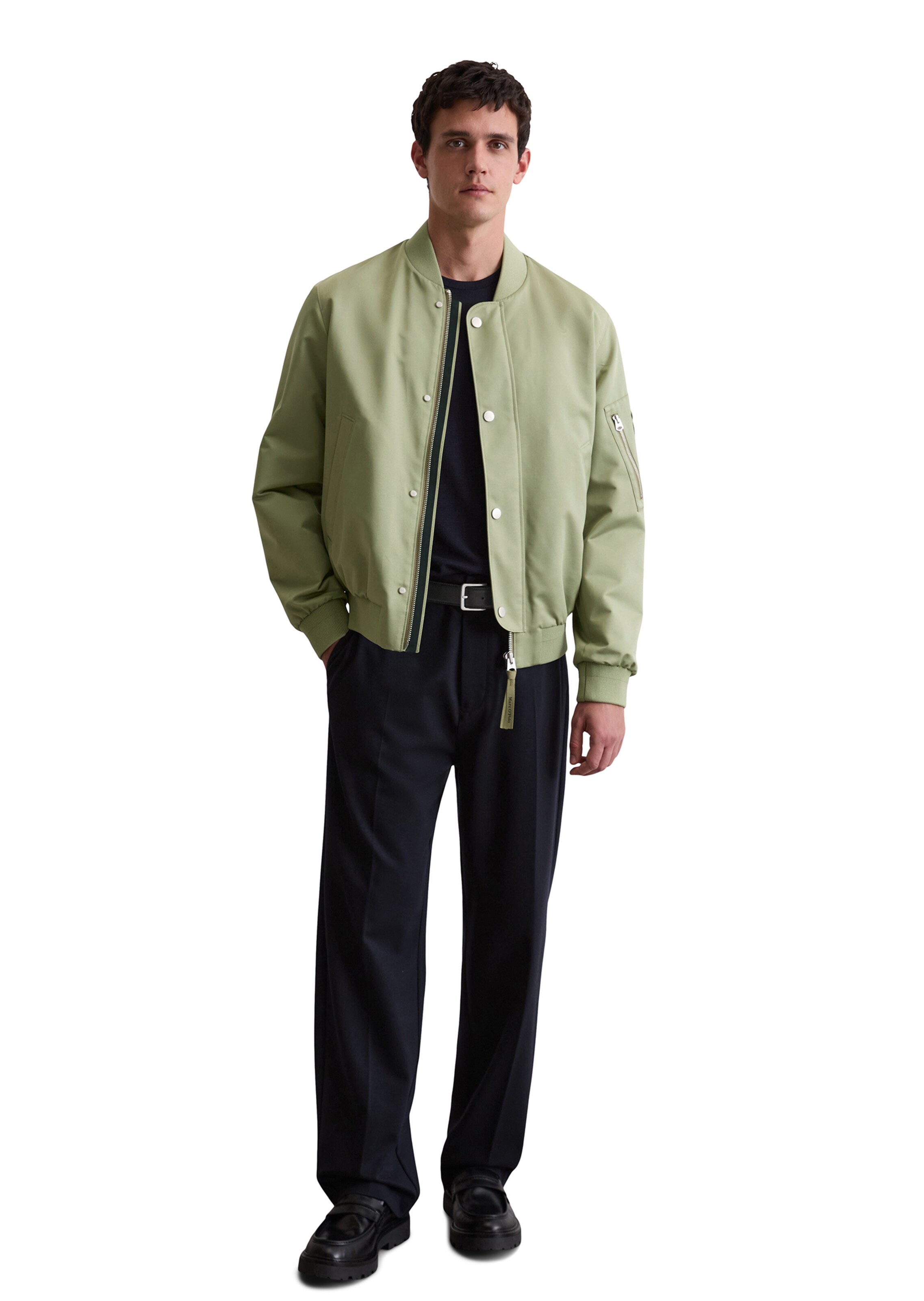 Marc O'Polo Between-Season Jacket in Green: front