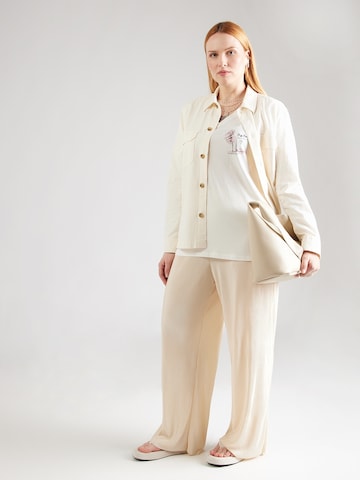 ONLY Carmakoma Tričko 'CARBEA' – bílá