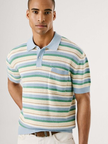 Pepe Jeans Poloshirt 'Preston' in Blau