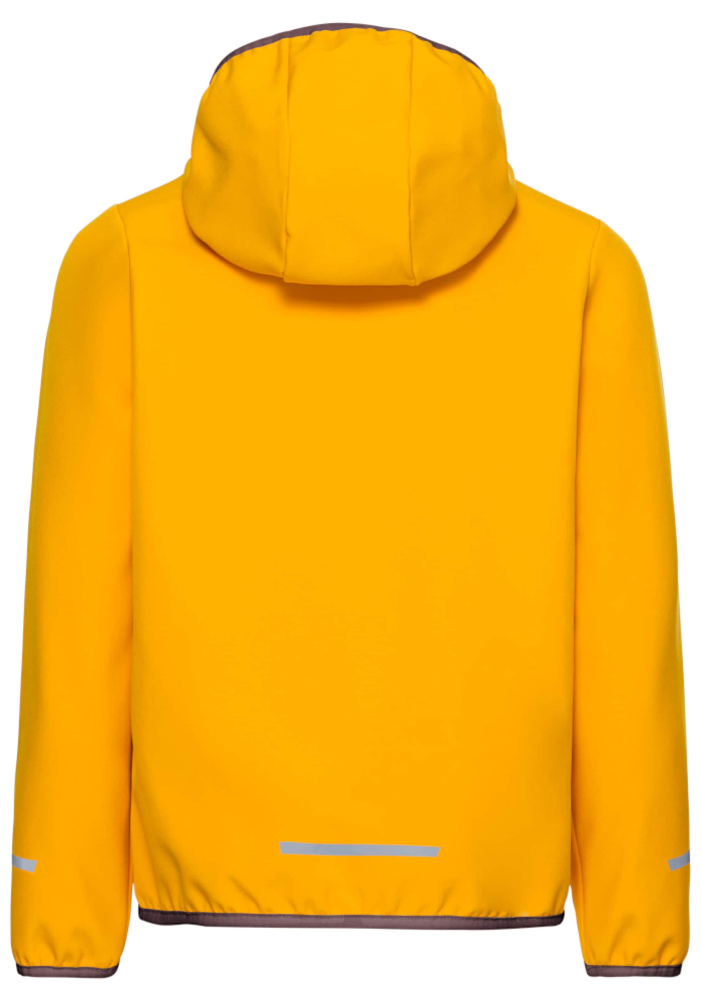 JACK WOLFSKIN Outdoor jacket in Yellow