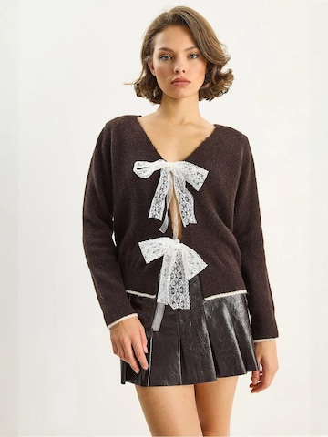 Giacchetta di Bianco Lucci in marrone