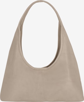 Usha - Mala de ombro em bege: frente