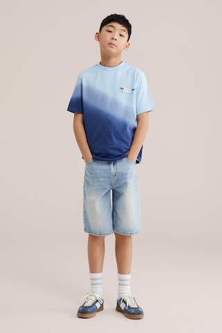 WE Fashion T-shirt i blå