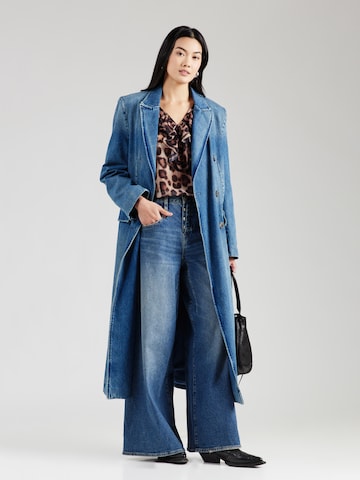 Camicia da donna di monari in marrone