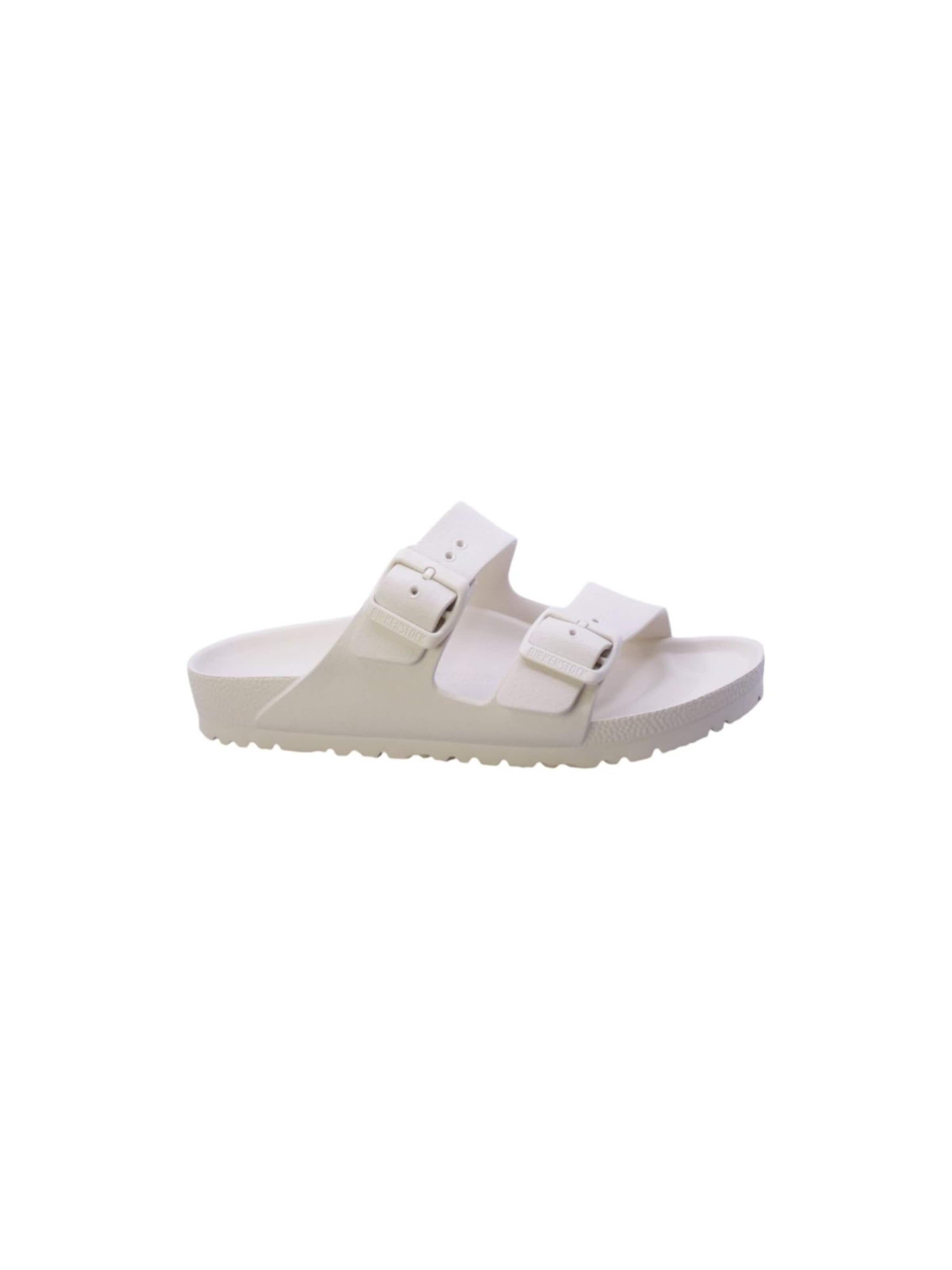BIRKENSTOCK Plätu 'Arizona', värv valge: eest vaates