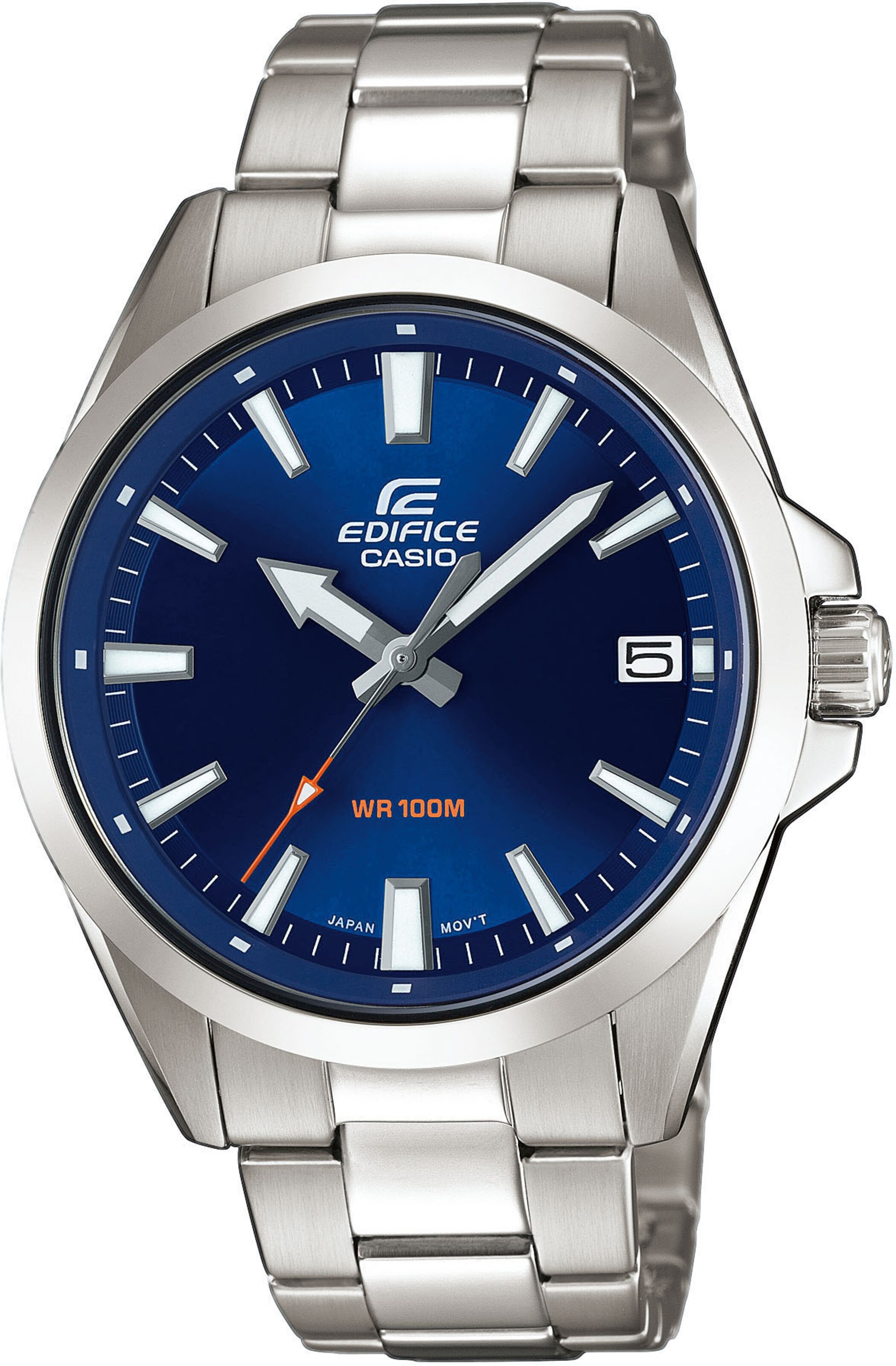 CASIO Analog Watch in Silver: front