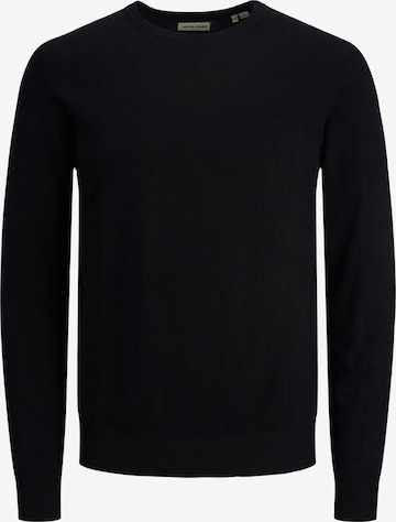 Pull-over 'JWHEMIL' JACK & JONES en noir : devant