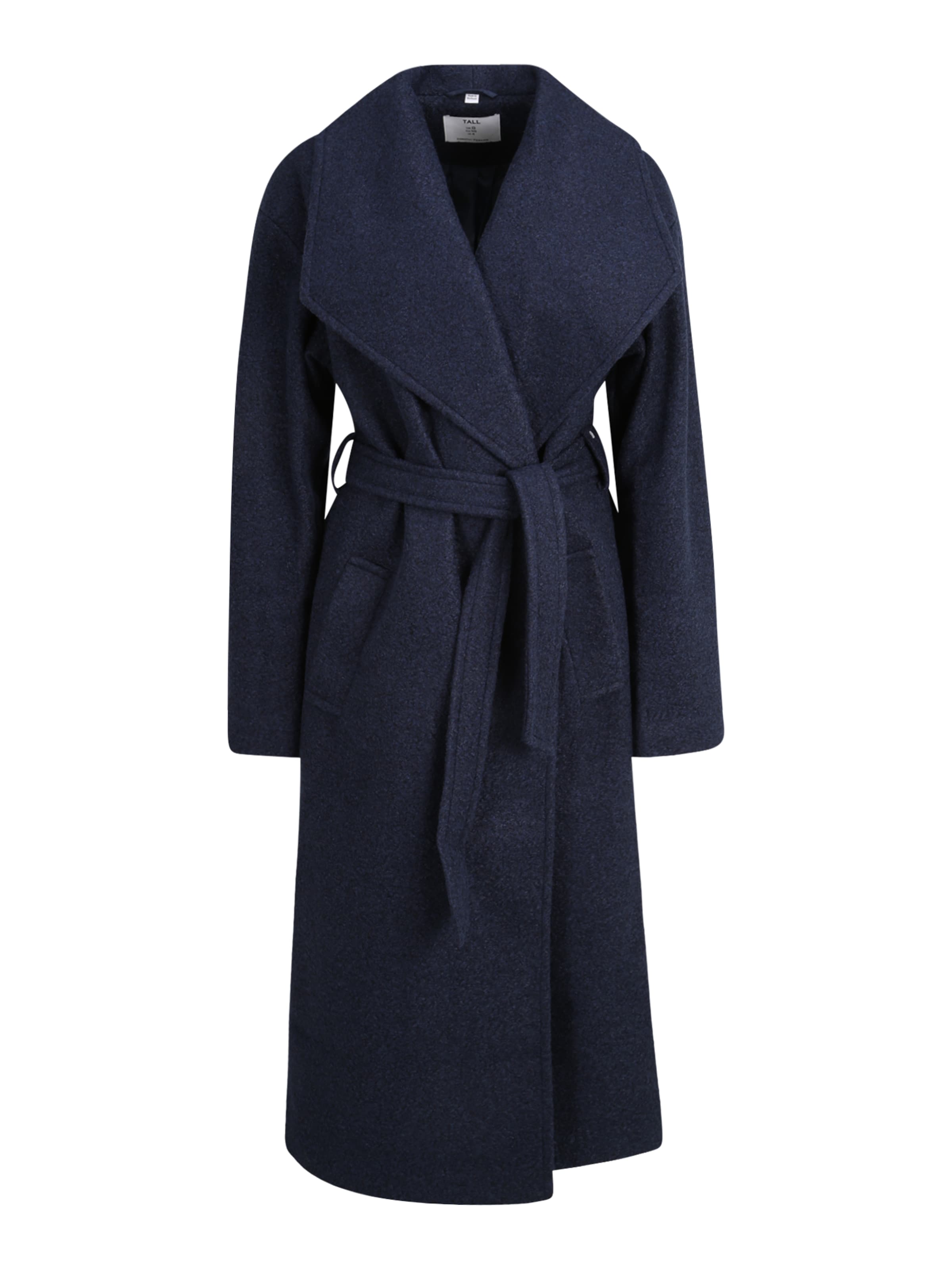Manteau mi-saison Dorothy Perkins Tall en bleu : devant