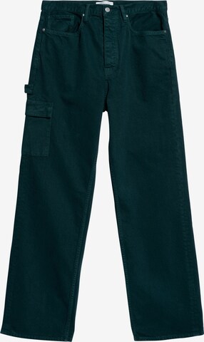 Loosefit Jeans cargo 'CARPENTER ' ARMEDANGELS en vert : devant