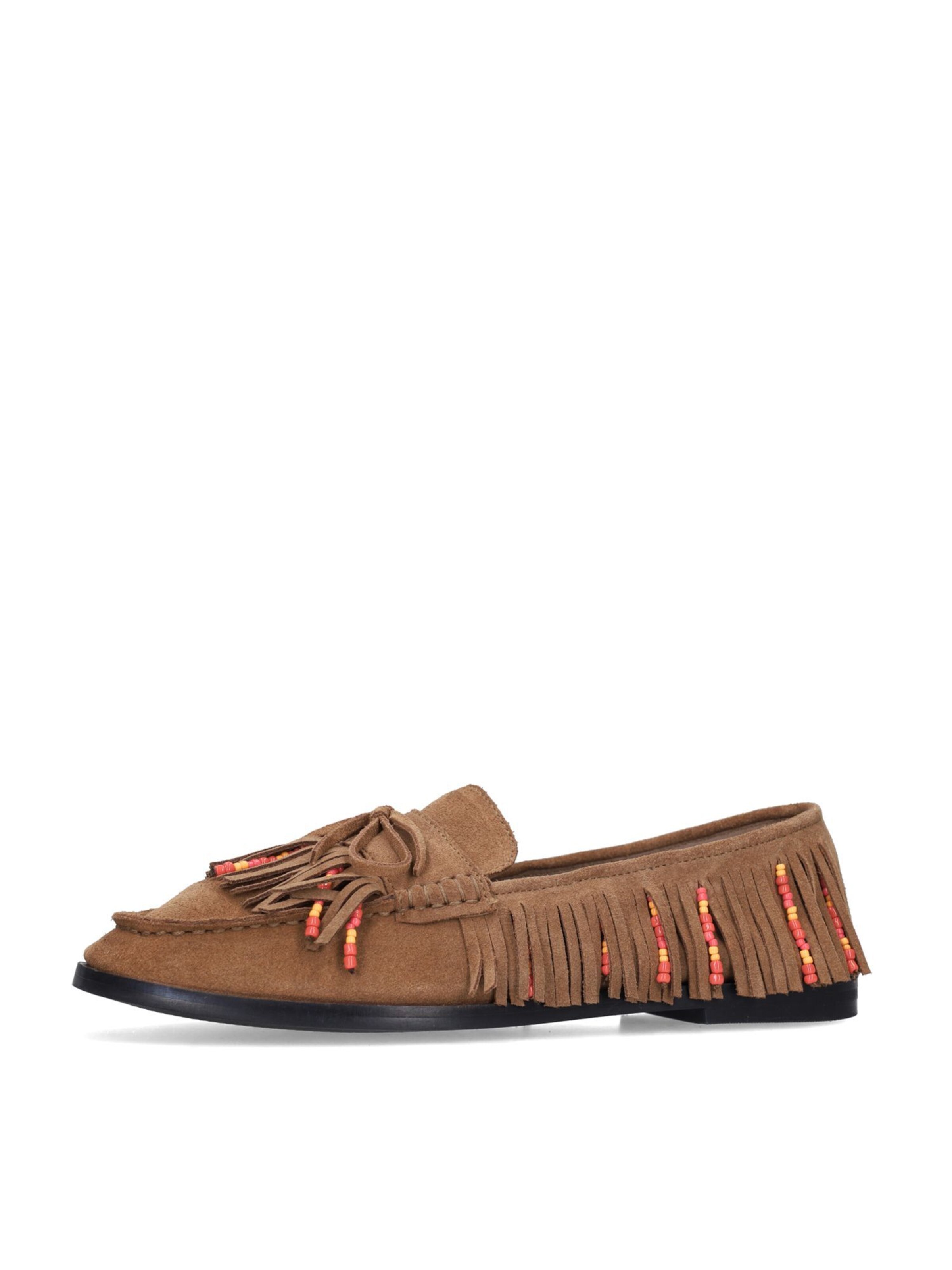 Mocassin SACHA en marron : devant