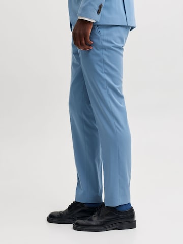 Coupe slim Pantalon à plis 'FRANCO ' JACK & JONES en bleu
