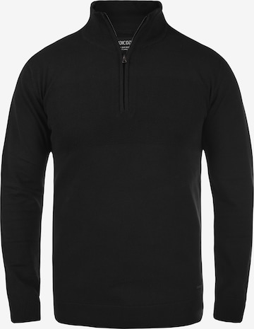 INDICODE JEANS Pullover 'Erno' in Schwarz: predná strana