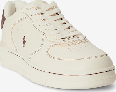 Sneaker low 'MASTERS CRT' pe 36 Polo Ralph Lauren pe ecru / maro, Vizualizare produs
