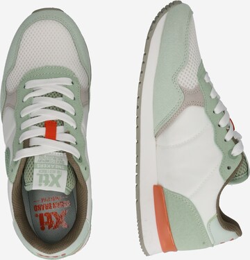 Xti Sneakers laag 'KAKHI' in Groen