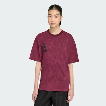 ADIDAS ORIGINALS Shirt 'Disney Villains' in Rood: voorkant