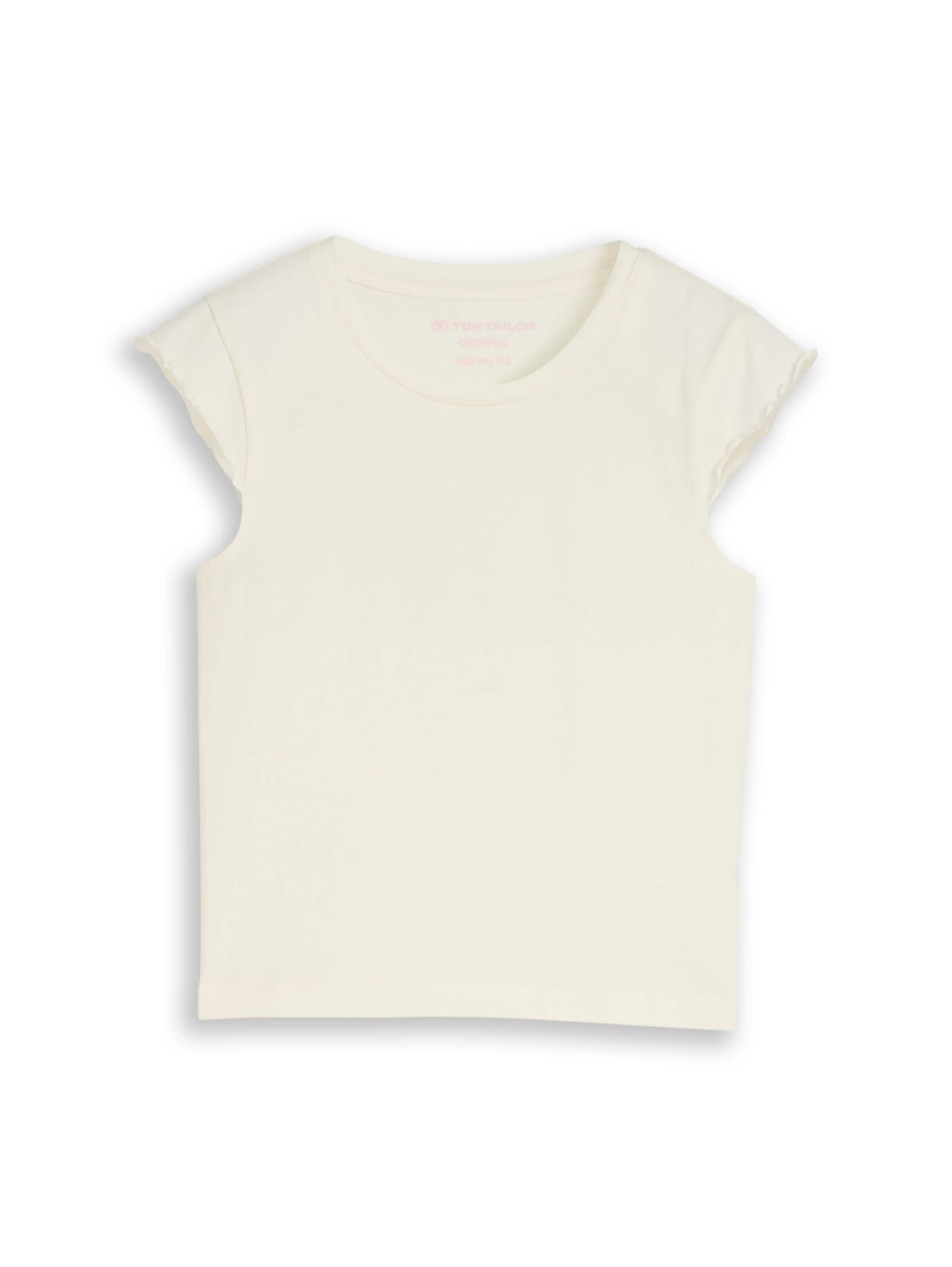 TOM TAILOR Shirt in White: front