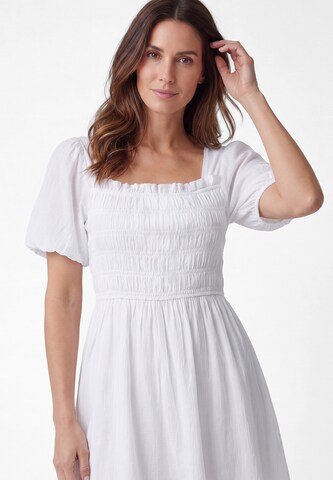 Robe Usha en blanc