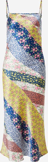 Nasty Gal Dress in marine blue / Light blue / Mustard / Dusky pink, Item view