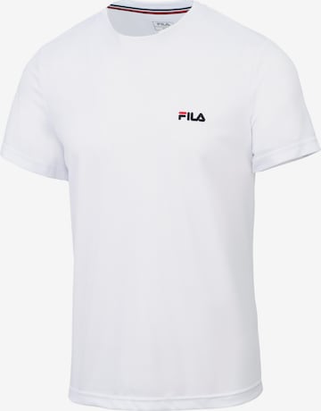 FILA Performance Shirt in White: front