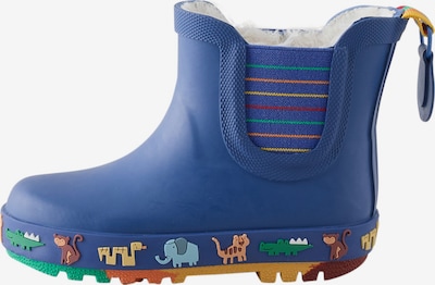 Next Gummistiefel in 32 in navy / gelb / grün / orange, Produktansicht