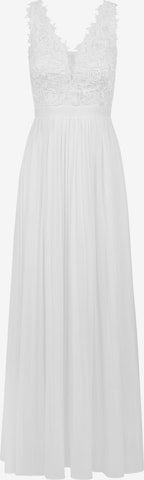 Kraimod Evening Dress in White: front