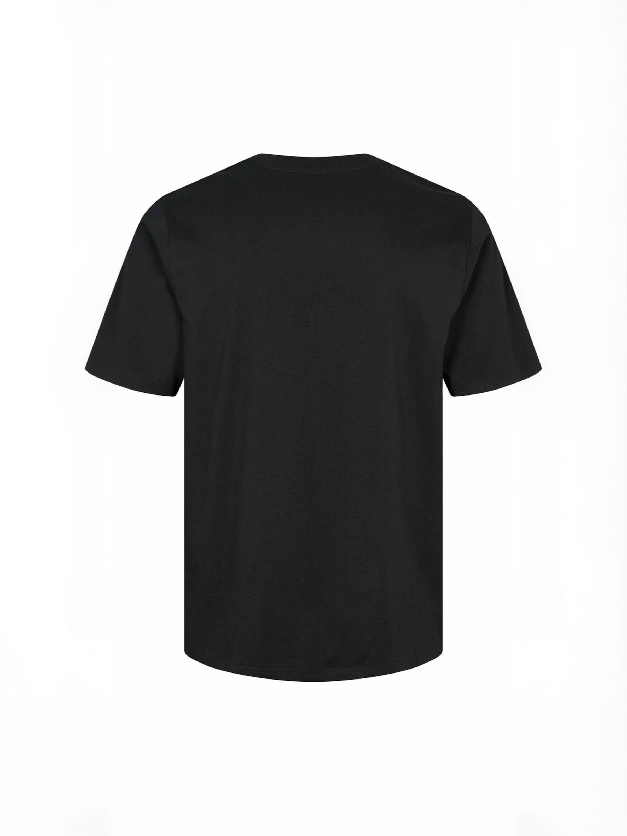 KAPPA - Regular Fit Top ' Logo Ialiso ' em preto: atrás
