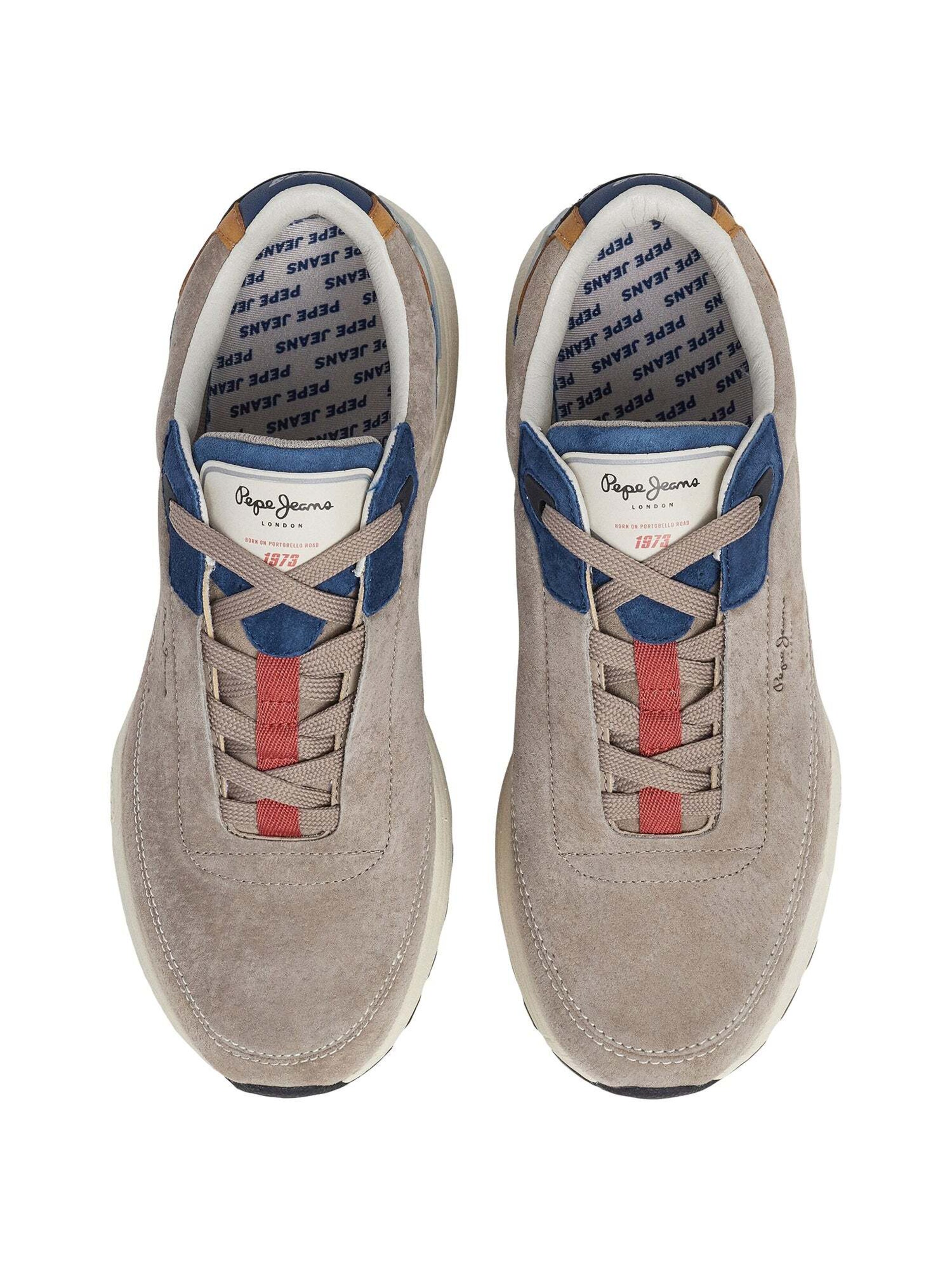 Pepe Jeans Platform trainers 'Darren Cliff' in Beige