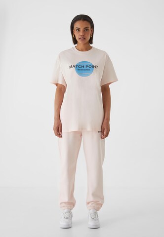 9N1M SENSE Shirt 'Matchpoint' in Roze