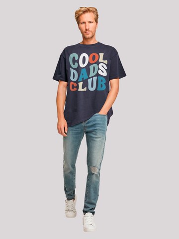 T-Shirt 'Cool Dads Club' F4NT4STIC en bleu