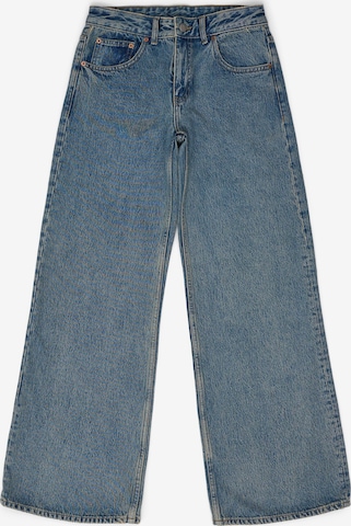 Dr. Denim Jeans 'Rhue Low Wide Jeans' in Blau: Vorderseite
