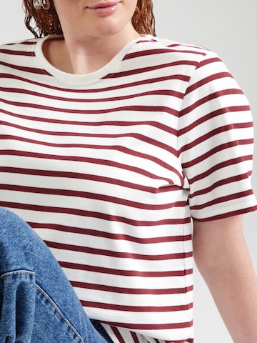 ONLY Carmakoma Shirt 'CARNEW SOPH' in White