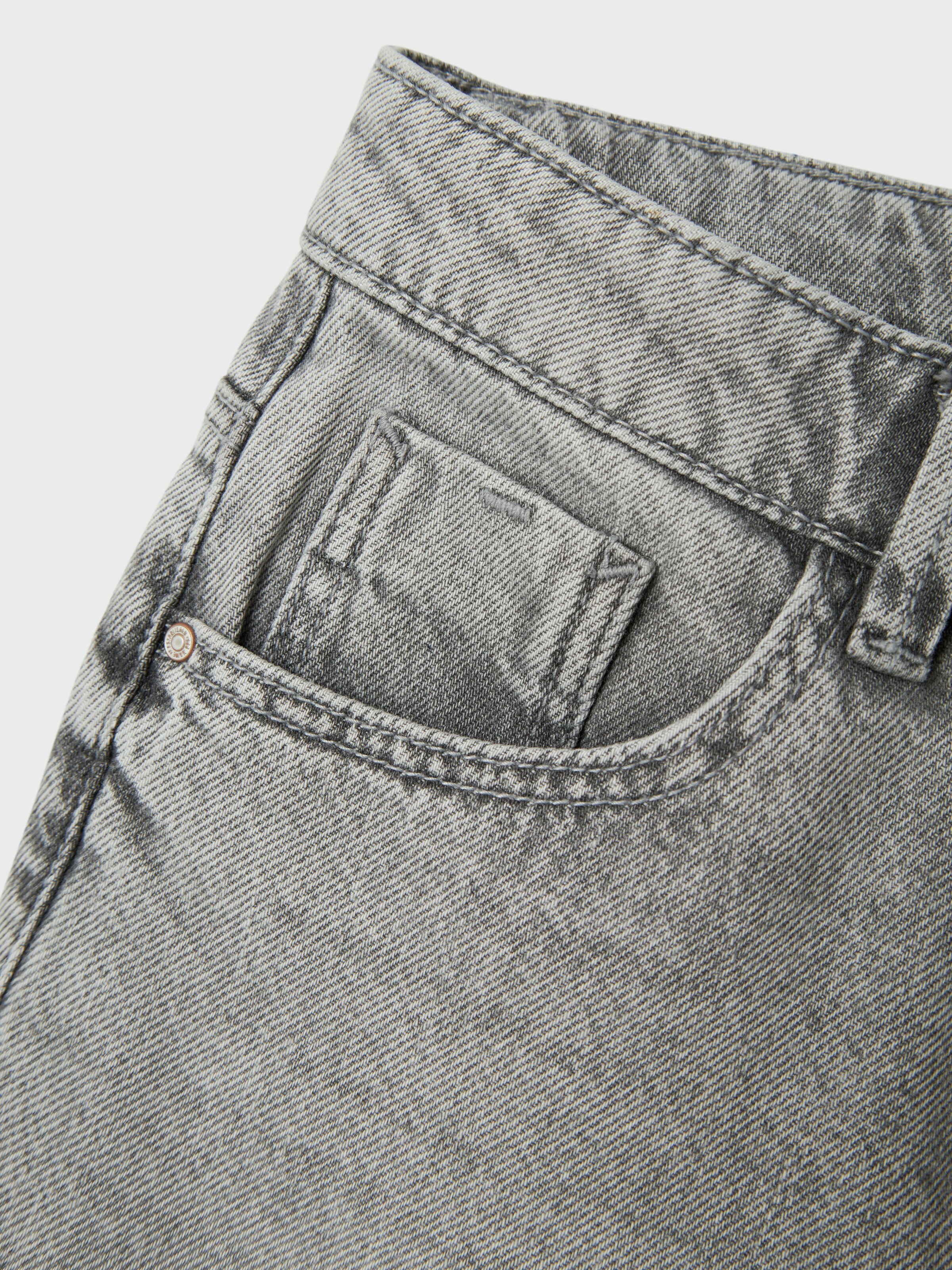 NAME IT Wide leg Jeans 'NKFRose' in Light Grey | ABOUT YOU