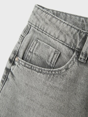 NAME IT Wide Leg Farkut 'NKFRose' värissä harmaa