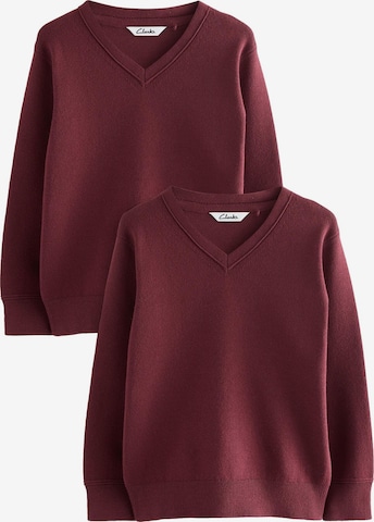 CLARKS Neulepaita värissä punainen: etupuoli