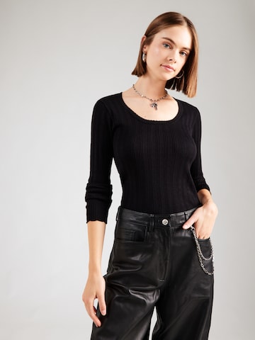 VERO MODA Свитер 'VMWillow' в Черный: спереди