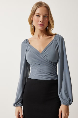 Happiness İstanbul - Blusa en gris: frente