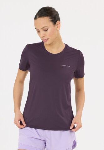 ENDURANCE Funktionsshirt 'Nan' in Lila: Vorderseite