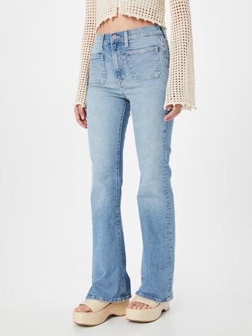 GAP Flared Jeans in Blue: front