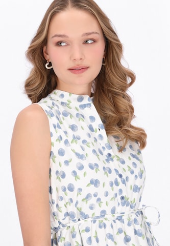 Robe-chemise MYMO en blanc