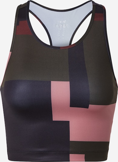 Casall Sports Top in Dark blue / Fir / Pink / Wine red, Item view
