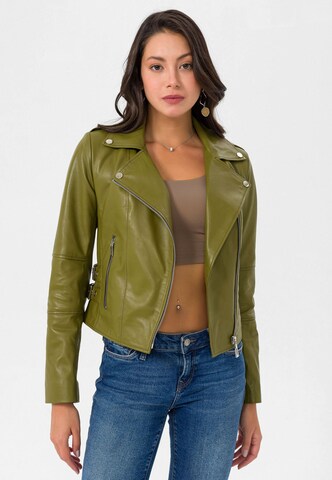 Veste mi-saison Jimmy Sanders en vert : devant