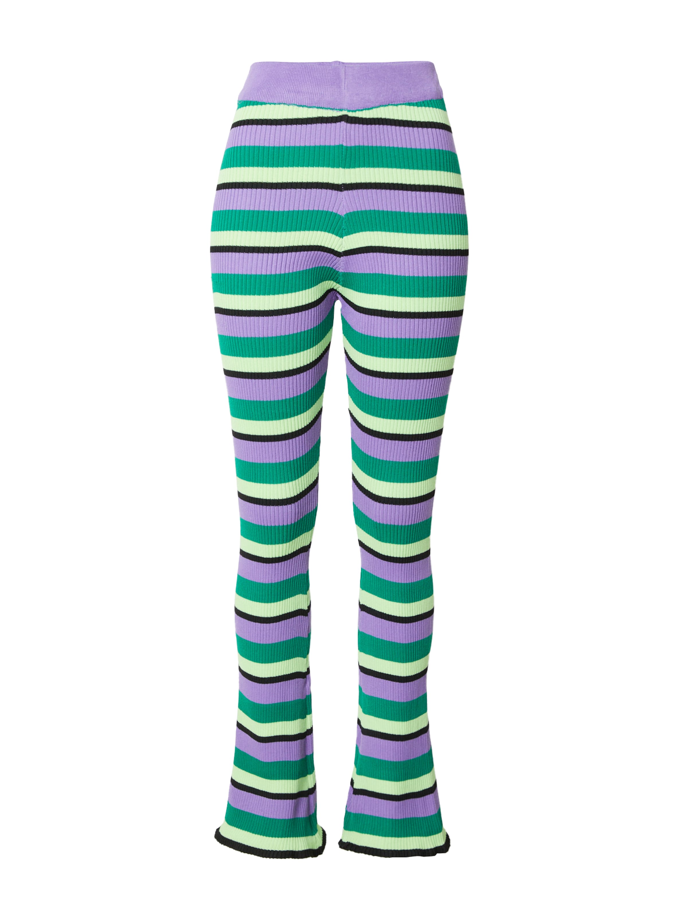 Daisy Street Flared Hose in Mischfarben: Vorderseite