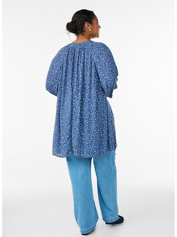Tunique 'Vwisma' Zizzi en bleu